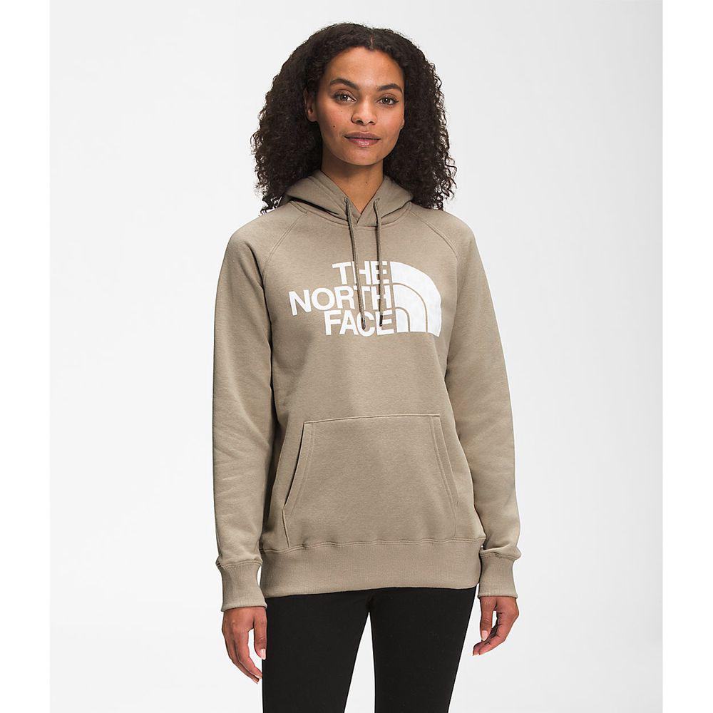 The North Face Half Dome Pullover Γυναικεια Φούτερ Hoodie - Χακί (PDKI94063)